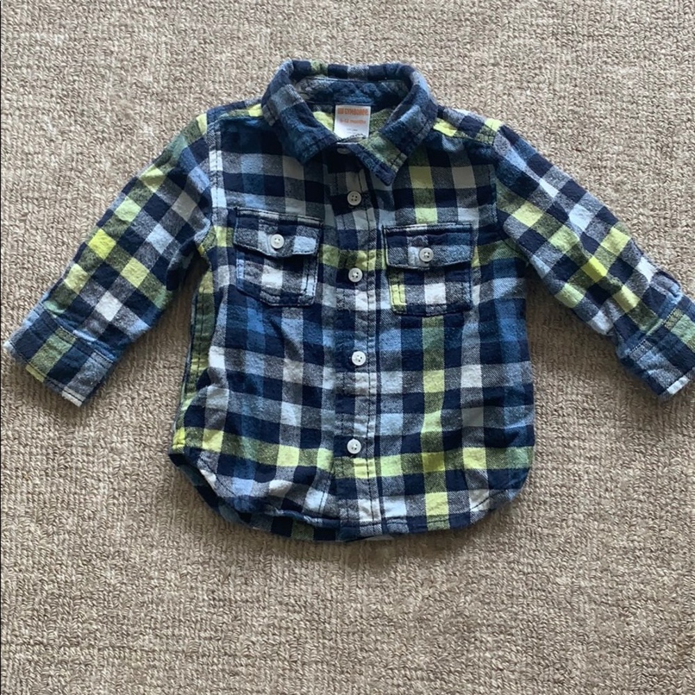 6-12 Month Flannel Shirt